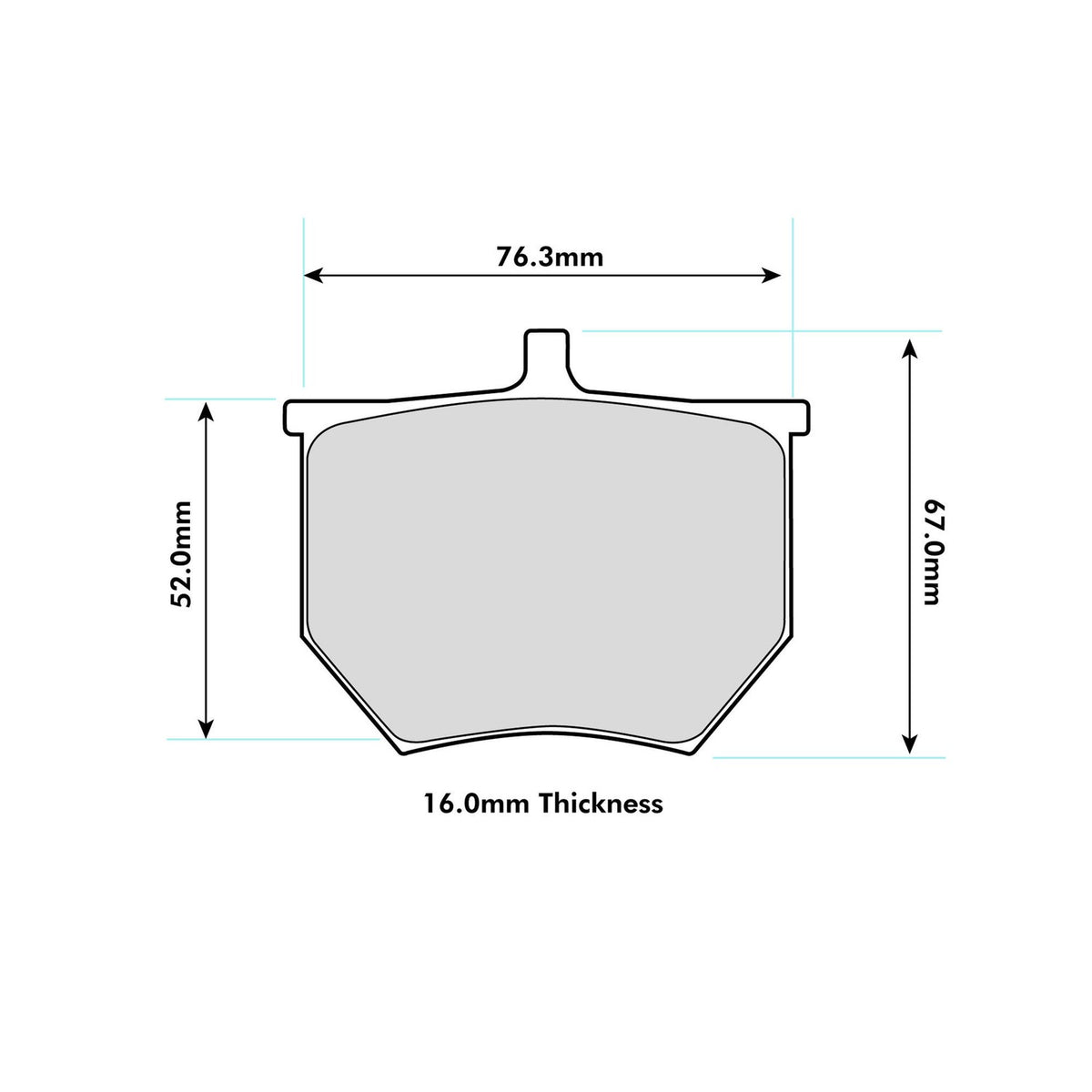 Mintex Racing MRM1802 Brake Pads MDB1202MRM1802
