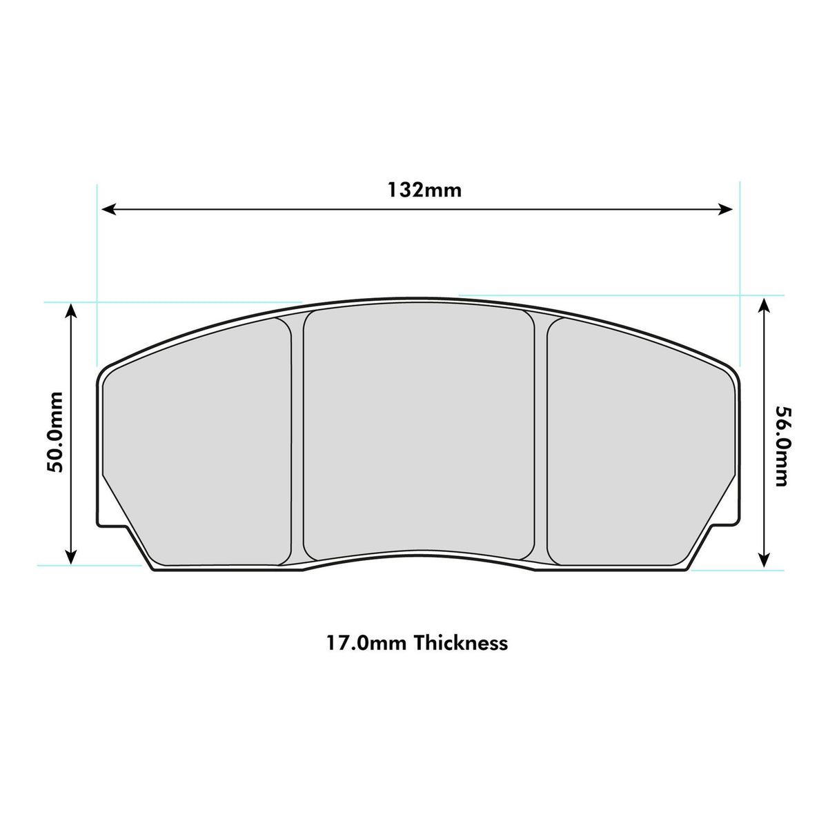 Mintex Racing MRM1802 Brake Pads MDB1292MRM1802