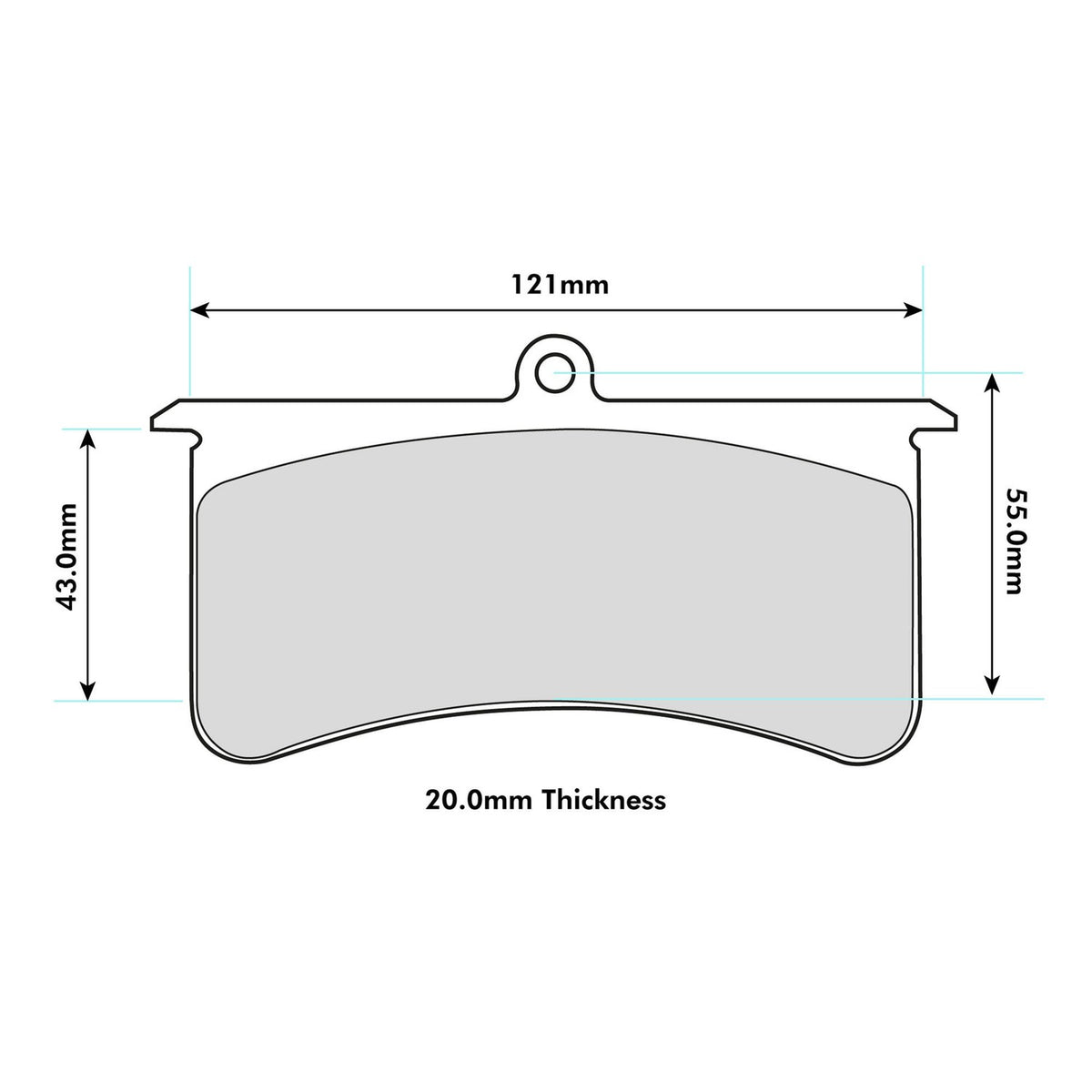 Mintex Racing MRM1802 Brake Pads MDB1795MRM1802