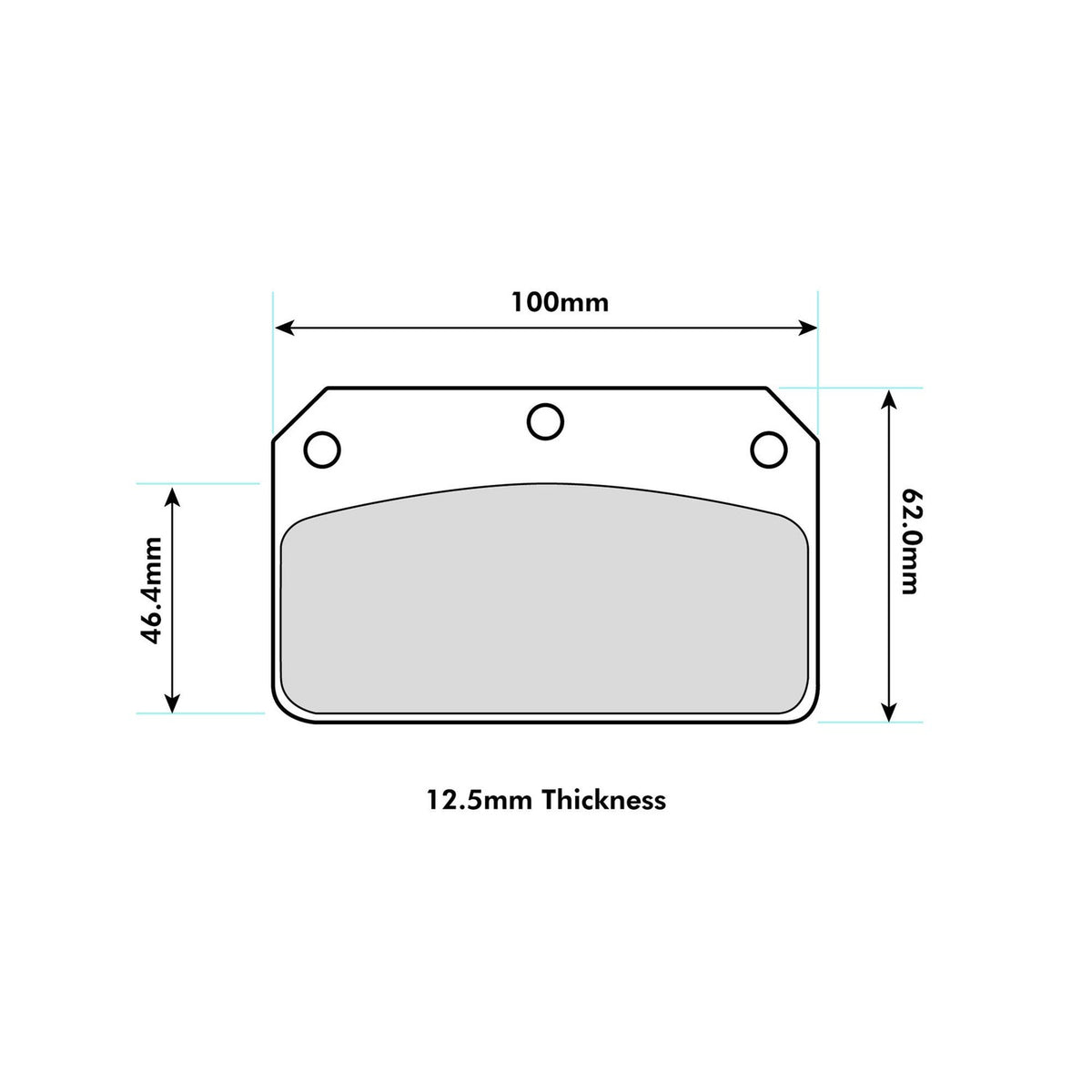 Mintex Racing MRM1802 Brake Pads MDB1796MRM1802