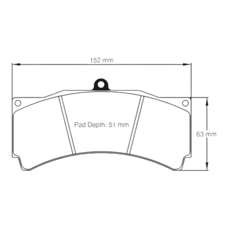 Mintex Racing F3R Brake Pads 152mm x 63mm 1852F3R18.00