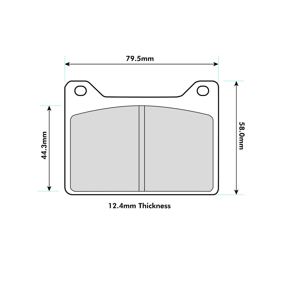 Mintex Racing MRM1802 Brake Pads MDB2905MRM1802