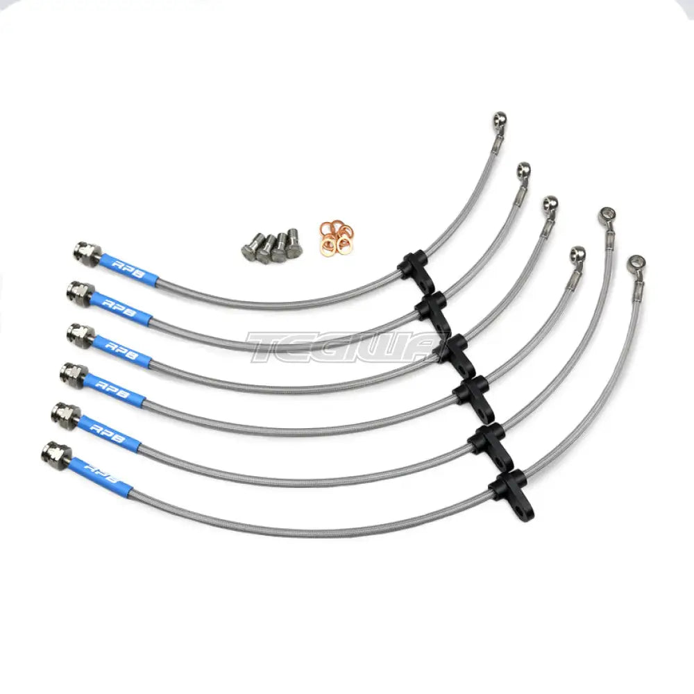 RPB Braided Brake Lines Suzuki Swift Sport 1.6 VVTi ZC31 06+ Swift Sport Challenge