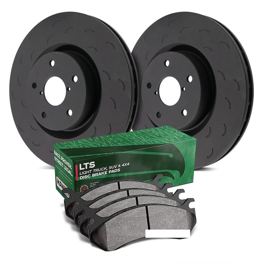 HAWK Brake Kit Lts Pads Talon Slotted Discs 331mm HWK-HKS4342.302Y - Front